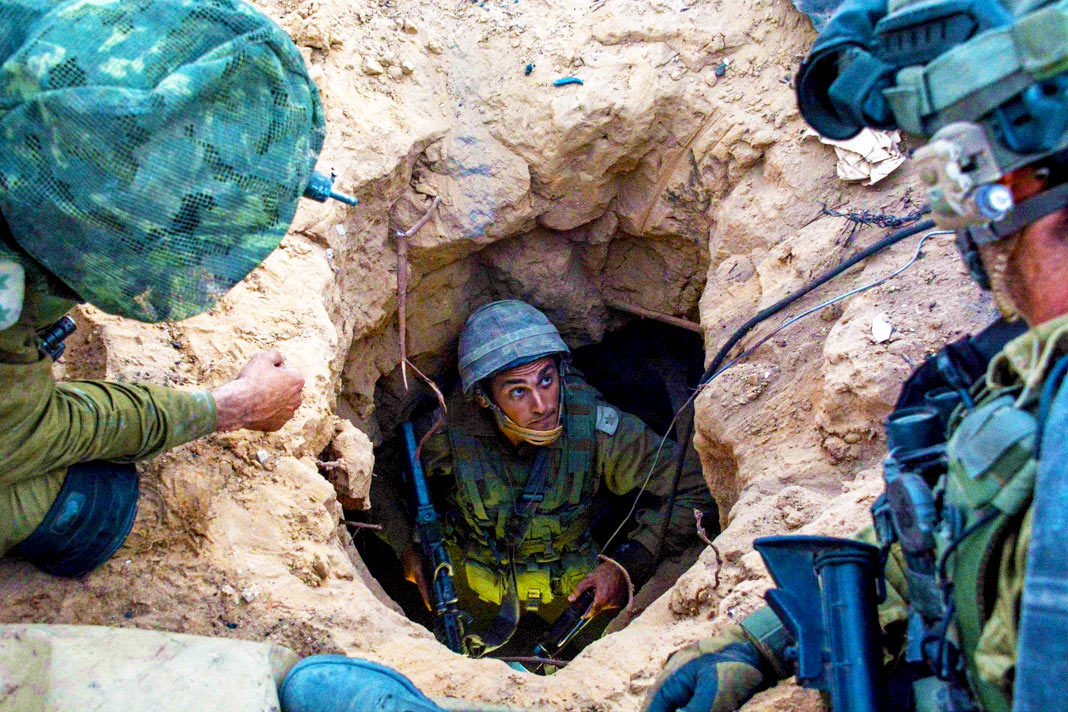 Gaza cross border terror tunnel