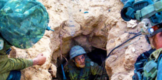 Gaza cross border terror tunnel