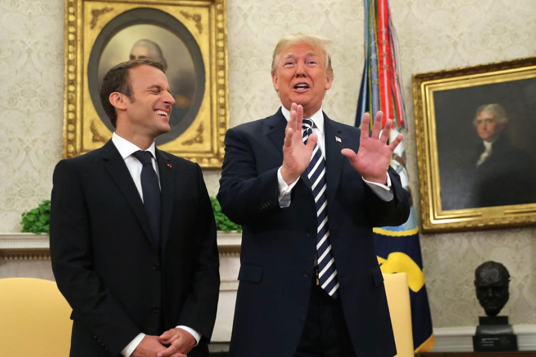 TRUMP-MACRON-CALL-FOR-NEW-NUCLEAR-DEAL-WITH-IRAN