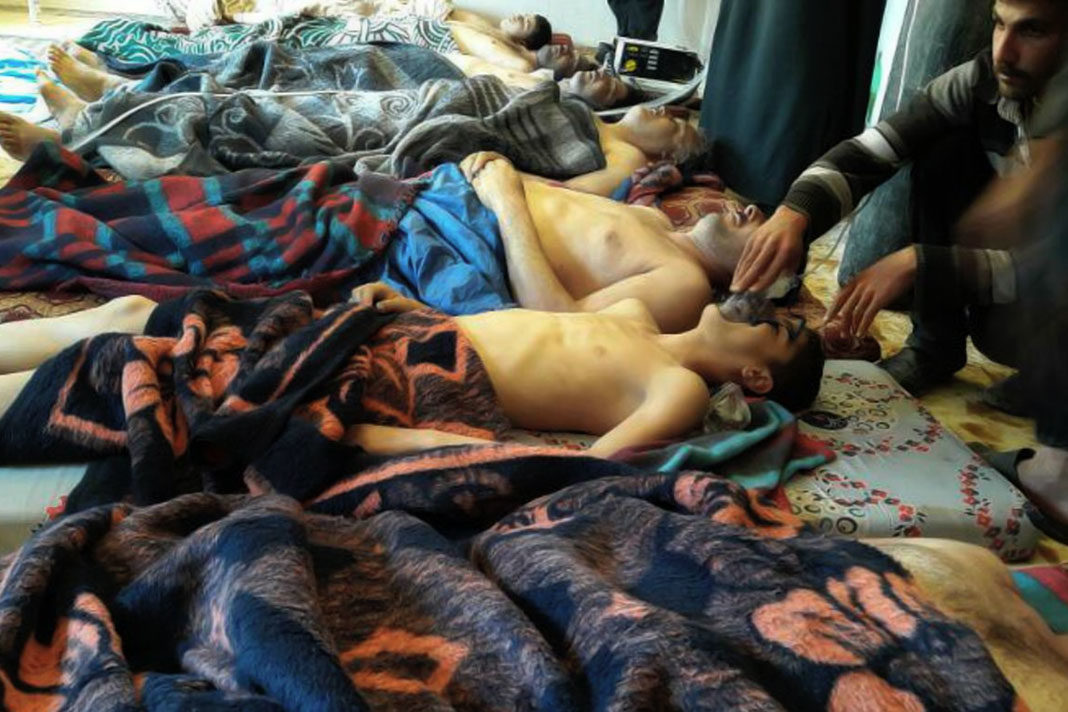 Injured Syrian People