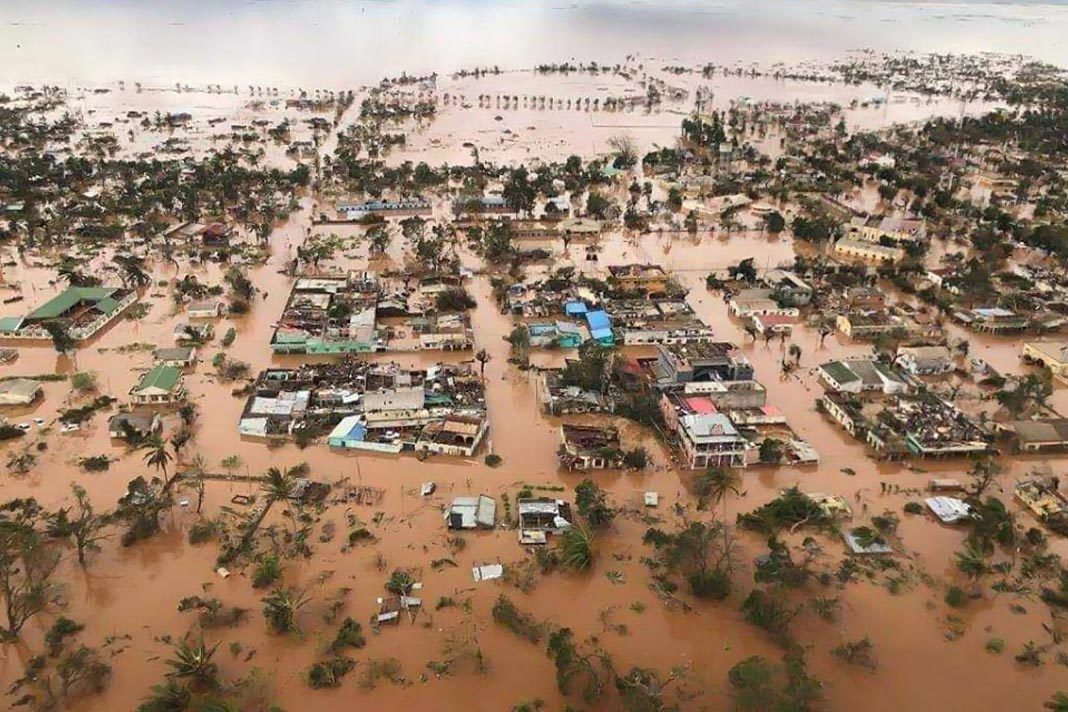 Cyclone Idai smashed into the coast of Mozambique