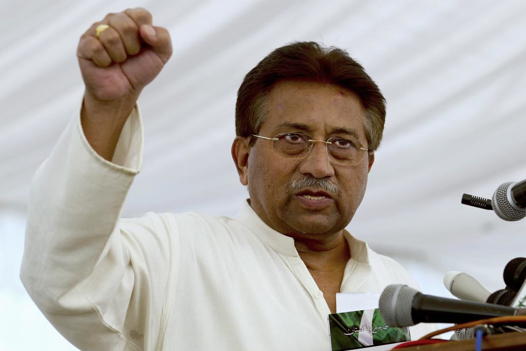 Pakistan's former president Pervez Musharraf. (B.K. Bangash, File)