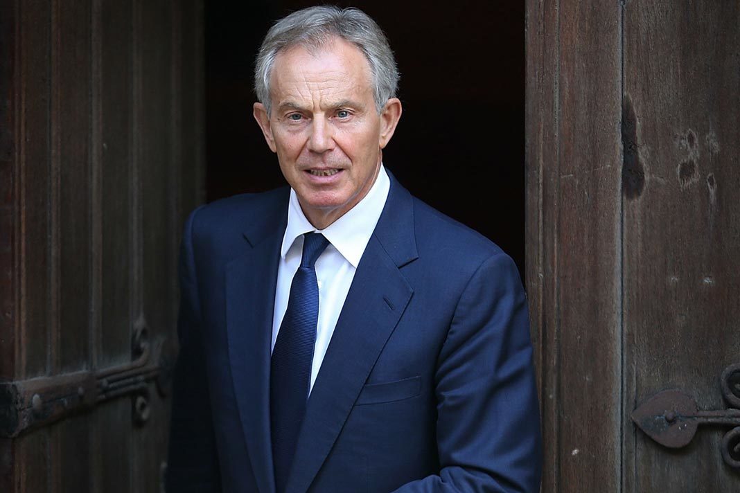 Former Labour Prime Minister Tony Blair