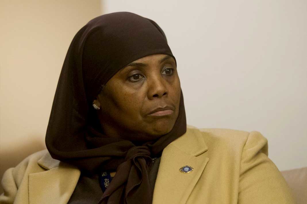 allah-is-fine-jesus-is-not-us-democrats-invite-muslim-prayer-after-bashing-prayer-to-jesus American Politician Movita Johnson-Harrell