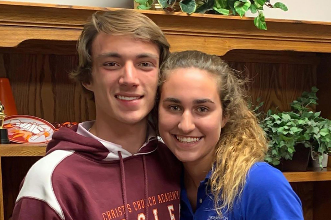 Tyler Smith and Heather Brown