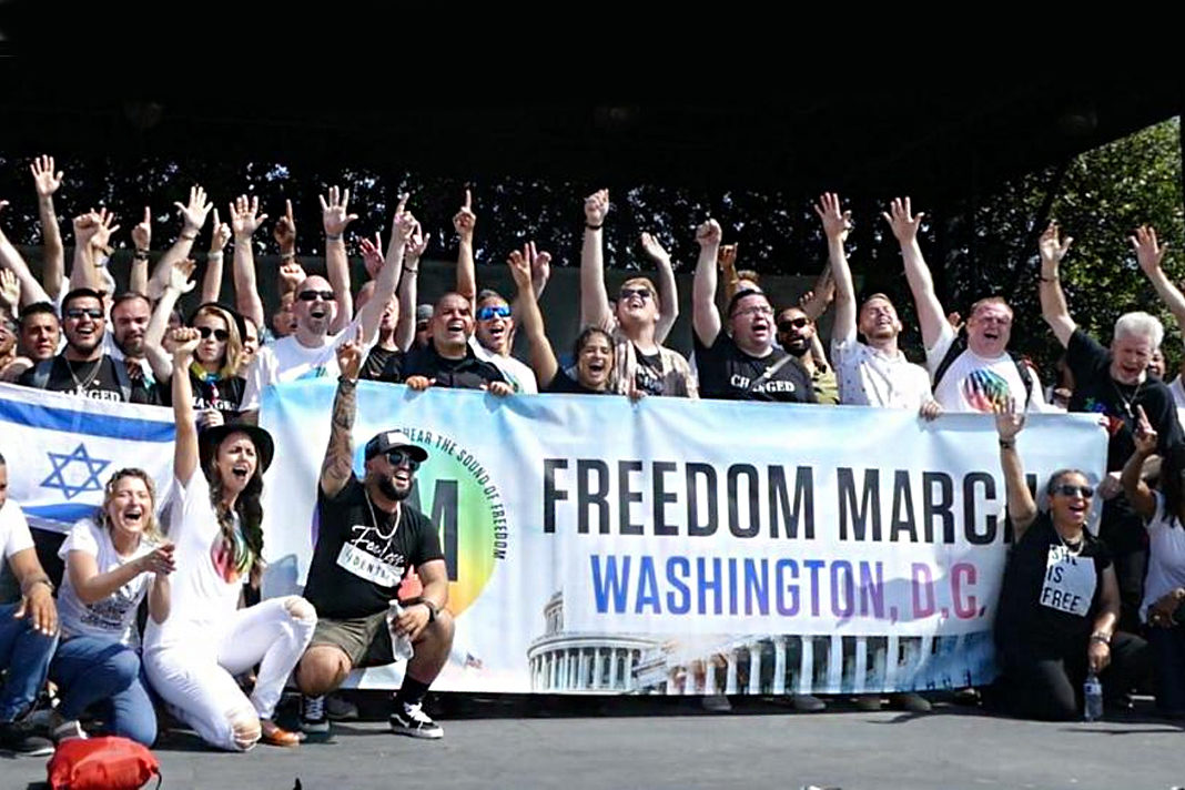 200-ex-lgbt-men-women-rally-to-show-freedom-theyve-found-in-following-jesus Participants at the Freedom March, Washington D.C., May 25, 2019.