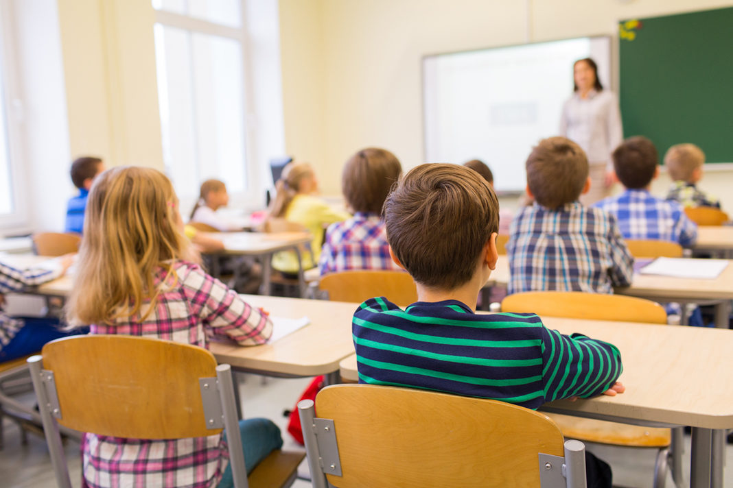 Kids in classroom