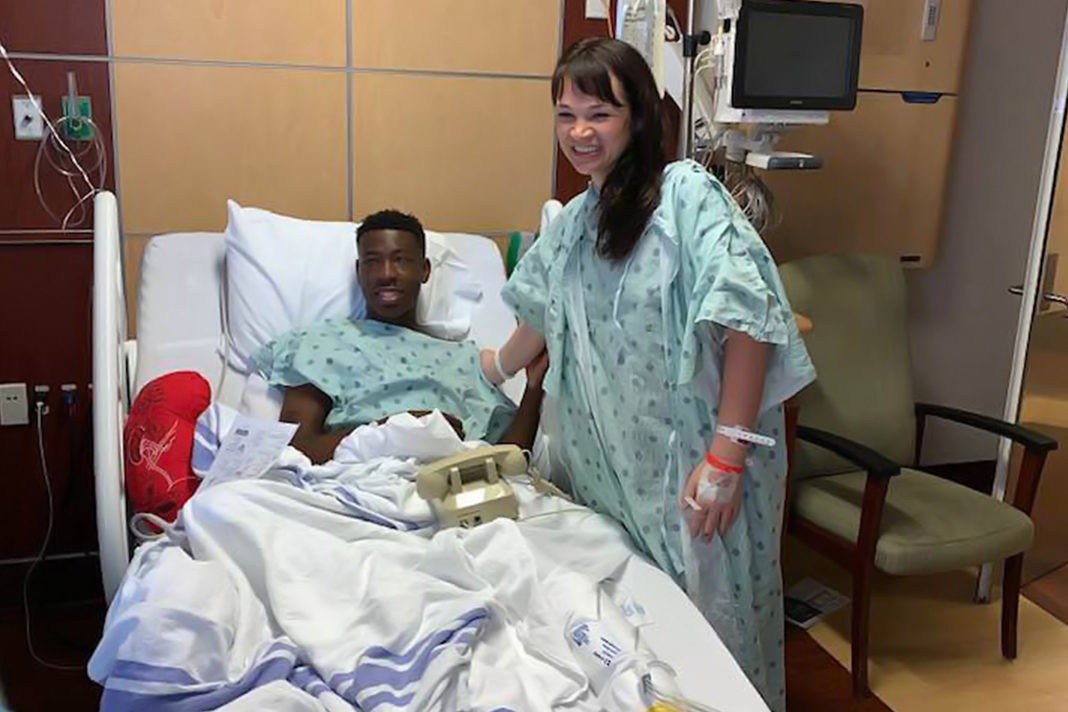 Starr Gardy donated her kidney to Daniel Jones Jr.