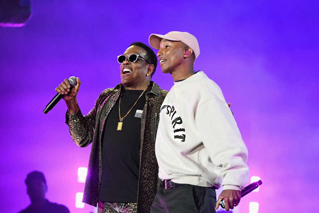 Pharrell Williams and uncle, Ezekiel Williams,