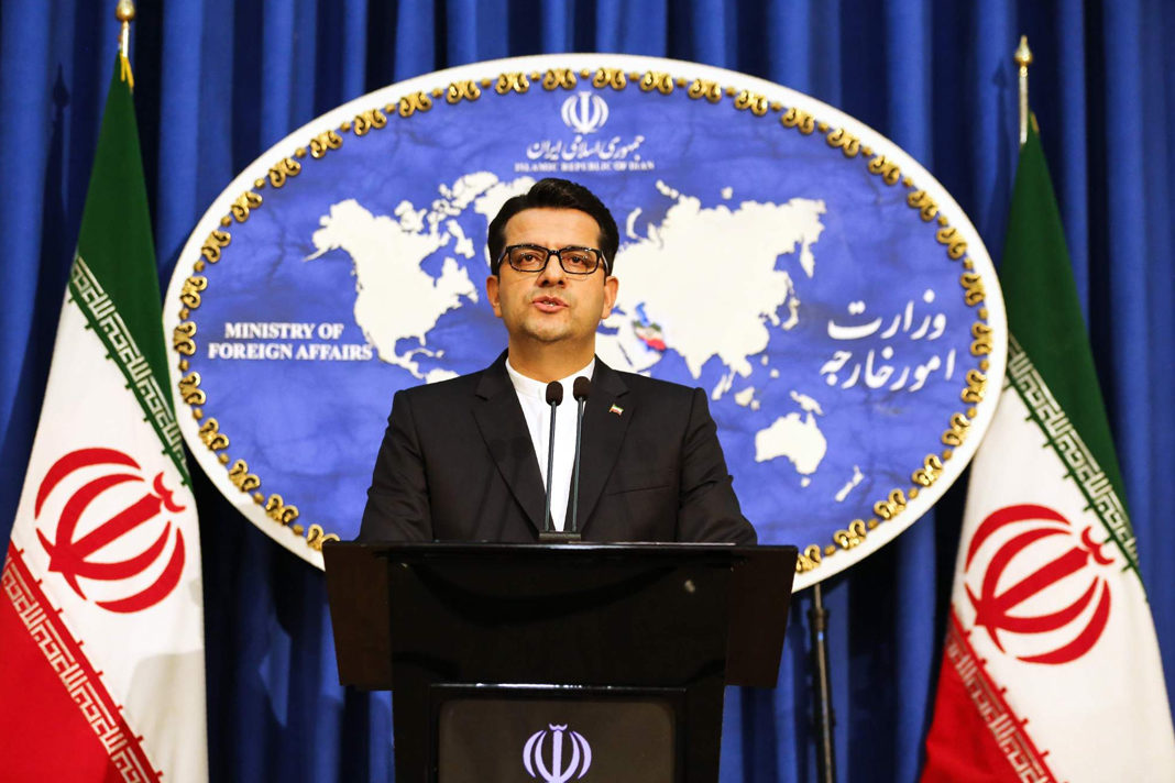 Abbas Mousavi, spokesman for Iran's Foreign Ministry. | AFP-JIJI
