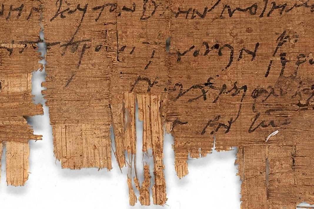 1700-year-old-recently-discovered-christian-letter-offers-clues-into-how-faithful-lived-centuries-ago The world`s oldest autograph by a Christian. (University of Basel)