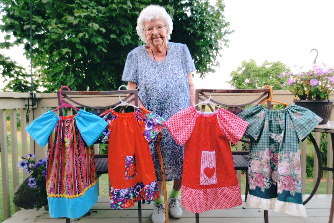 99-year-old Lillian Weber