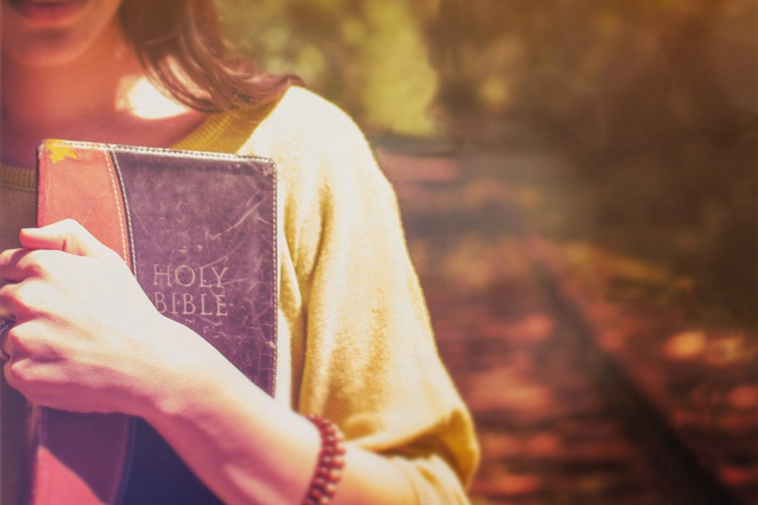 Woman with Bible
