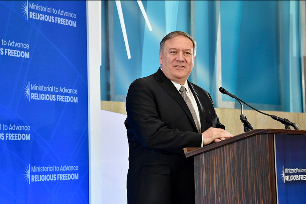 Secretary of State Mike Pompeo