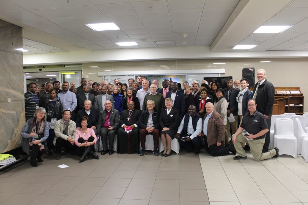 group photo at event 