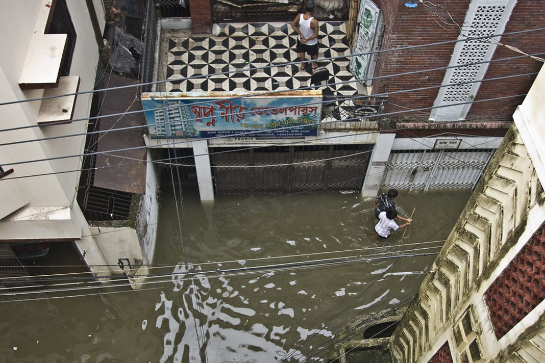 nepali-believers-distribute-aid-to-survivors-as-floodwaters-recede Amio James Ascension via Flickr. The photo depicts 2009 monsoon flooding in Bangladesh.