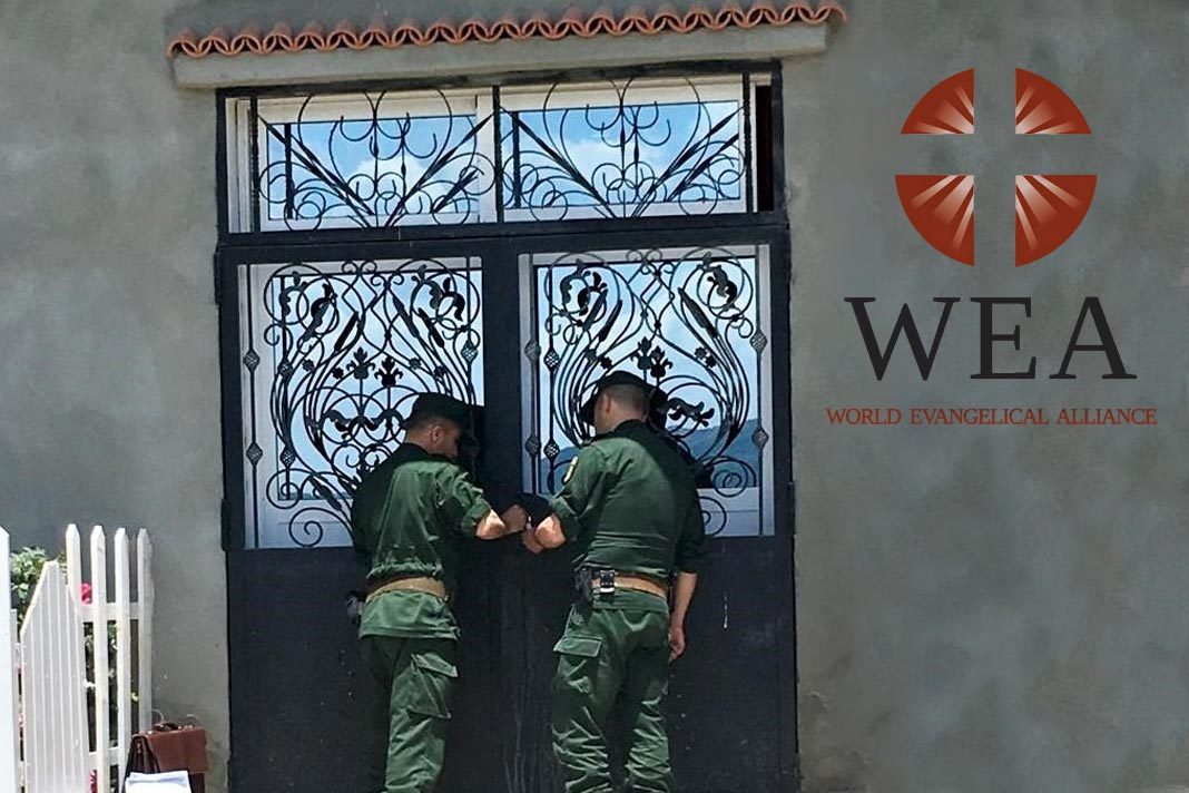 Algerian Authorities closing Church