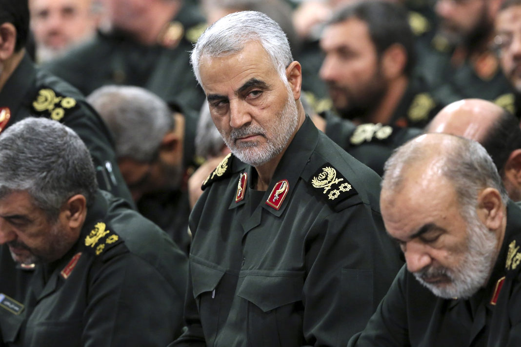 Iranian Quds Force commander, General Qassem Soleimani