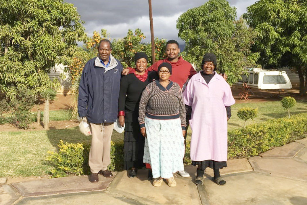 prostate-cancer-survival-blessed-with-a-longer-and-healthier-life2 Grandpa Albert Maputla (left) with Dima next to his mother (in the middle behind). Grandma Maggie in front and Ma Mosima on her left.