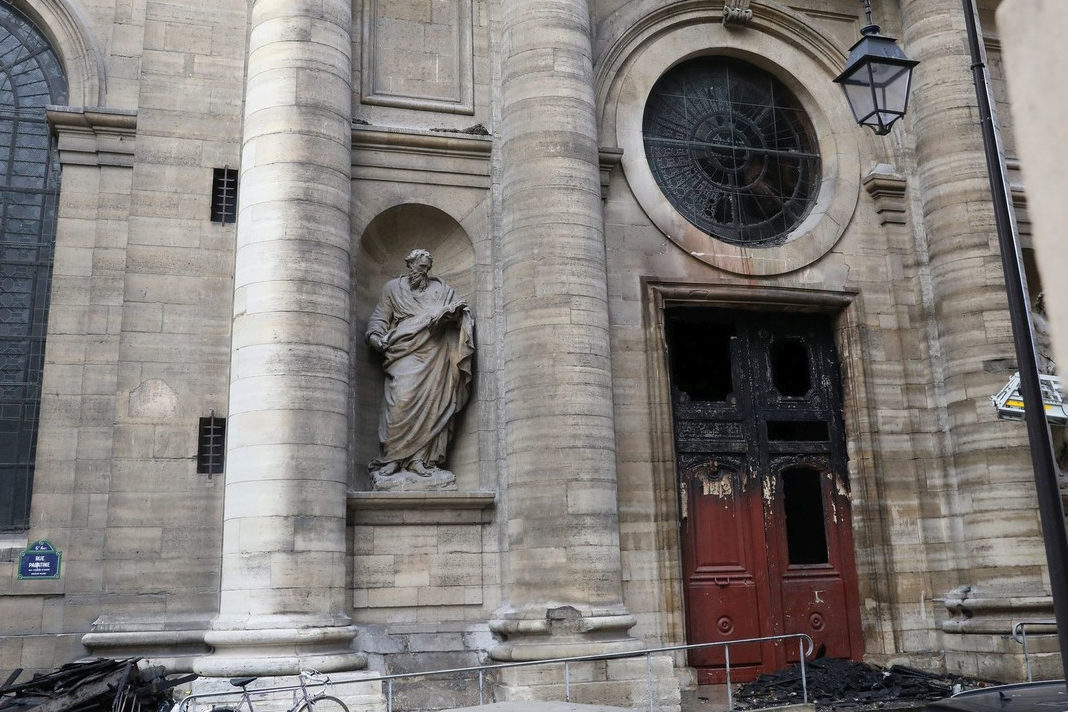Saint-Sulpice church in Paris 