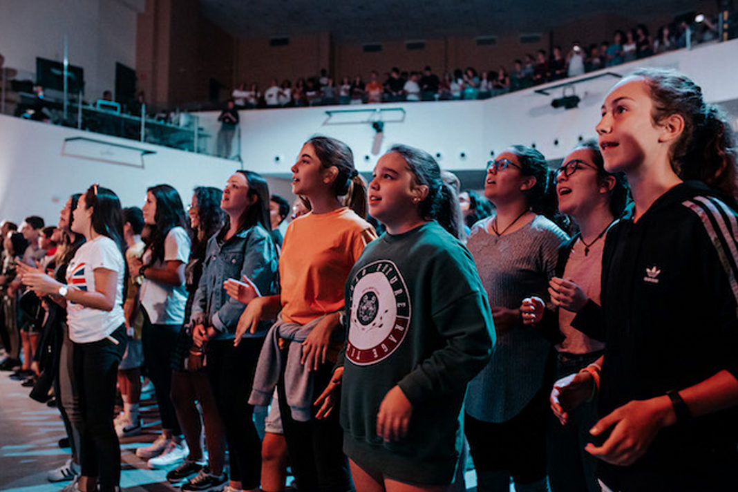 Hundreds of teenagers attended Reboot 2019. / Samuel Babdiola