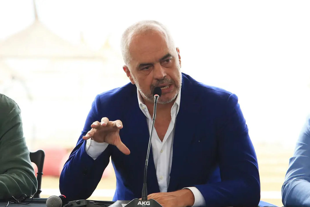 Albanian Prime Minister Edi Rama. (AP Photo/Hektor Pustina, File)