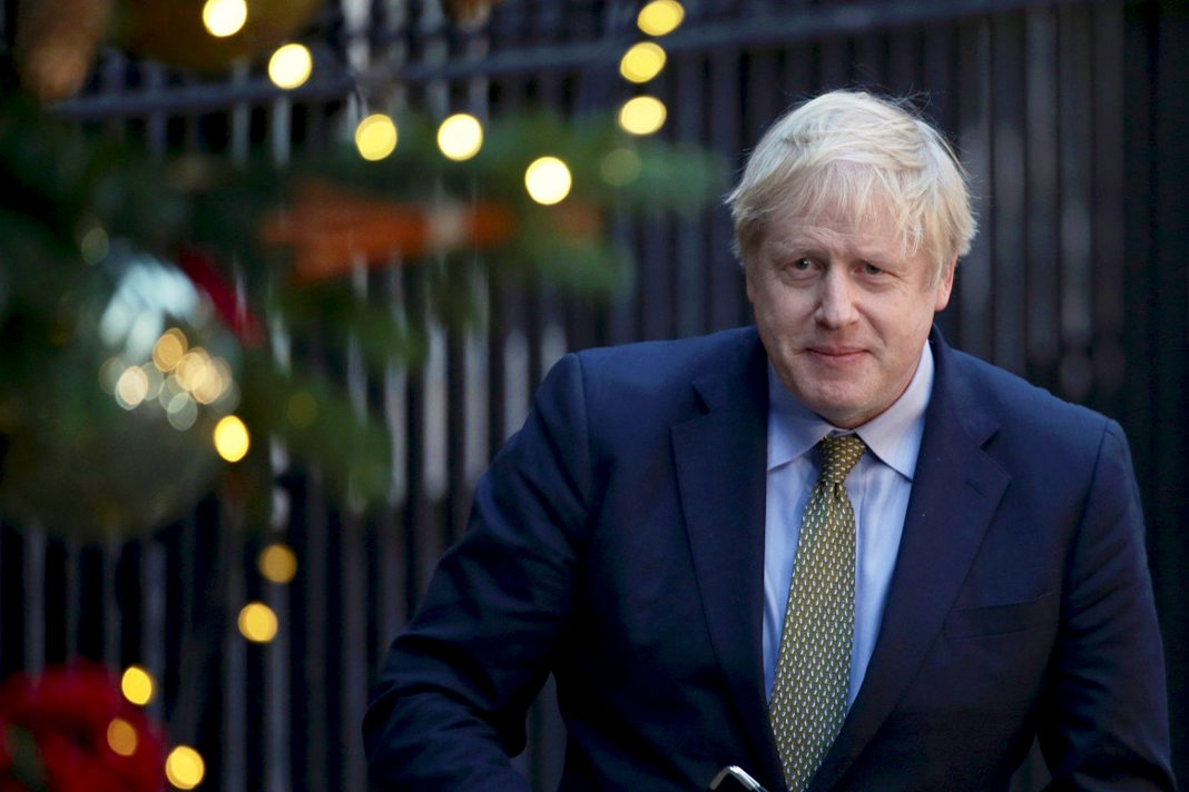 British Prime Minister Boris Johnson
