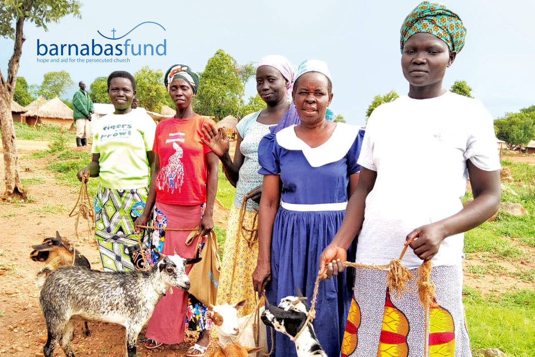give-a-goat-to-refugee-christians-in-uganda Barnabas Fund