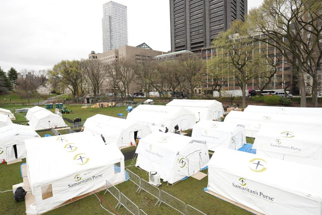 samaritans-purse-builds-field-hospital-for-coronavirus-patients-in-central-park Courtesy of Samaritan's Purse