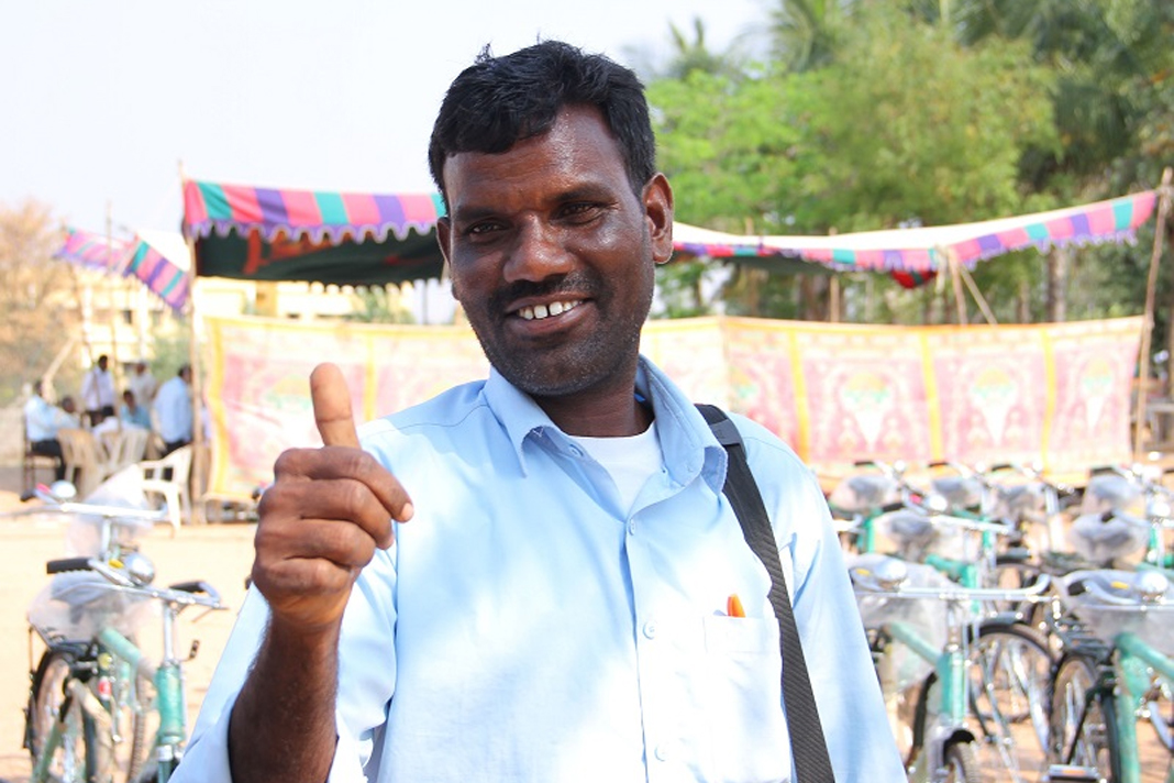 impacting-india-one-bicycle-at-a-time-pastor-prasads-testimony Indian Man