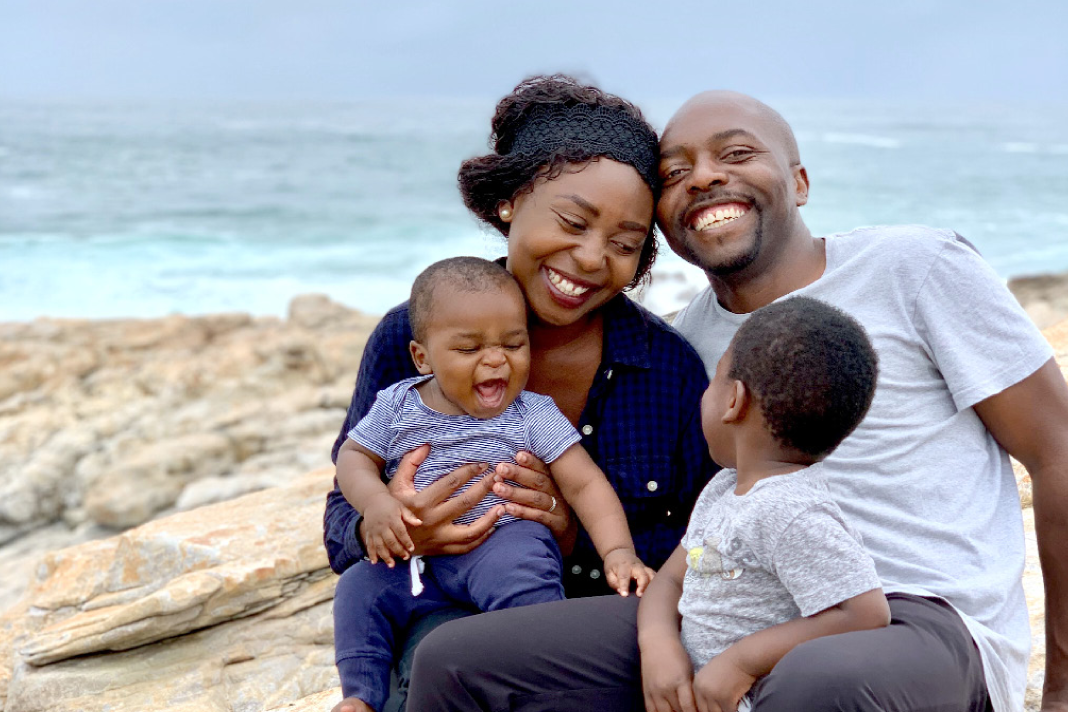 Liron and Yosefe with their two beautiful young sons