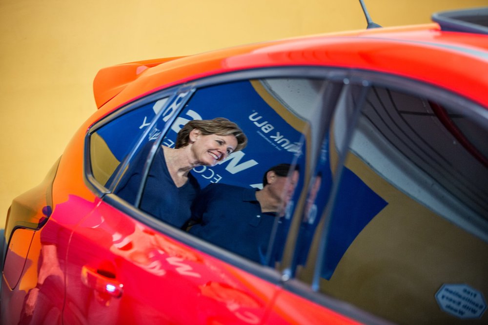 ‘I learn a lot, especially when driving the car washers,’ says Yvonne | Photo: Leentjie du Preez