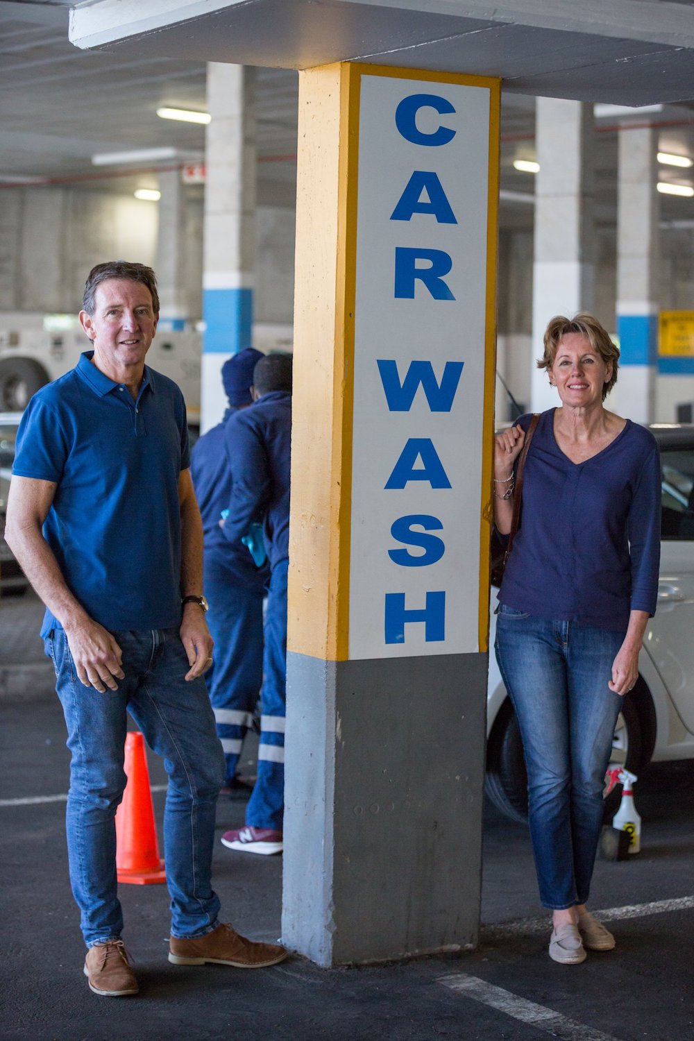 ‘My life’s so much richer,’ says Mike about his involvement in the car wash | Photo: Leentjie du Preez
