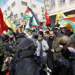 Palestinians Rioting