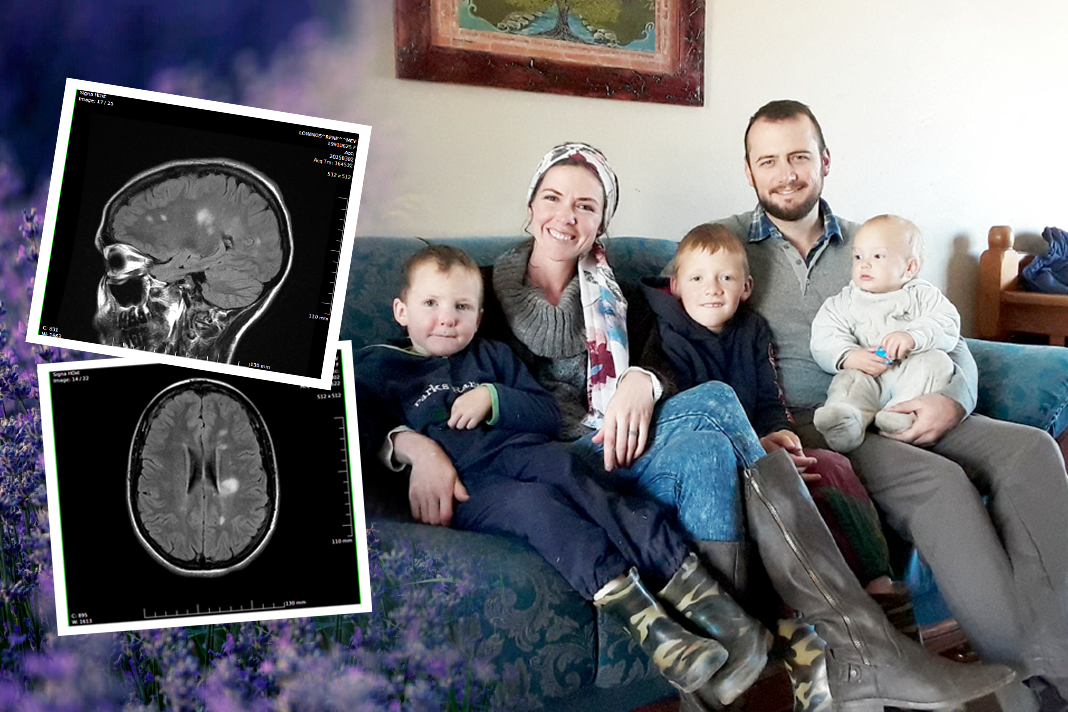 my-recovery-from-multiple-sclerosis-ms FROM LEFT TO RIGHT: Thomas (3), René, Lian (7), Johann, and Cohan (1)