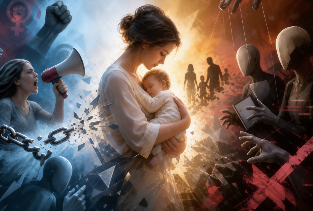 The-Bitter-Harvest-Of-Radical-Feminists-Attacks-On-Motherhood!