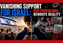 Vanishing support for Israel: How propaganda rewrote reality
